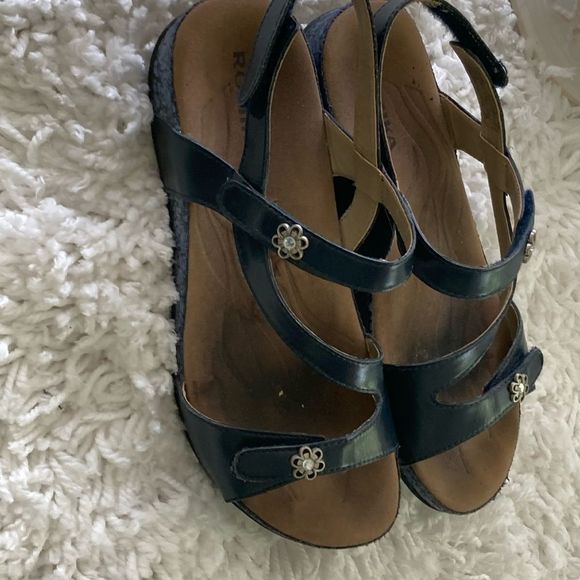 RoMika a Fidschi 54 Leather Strappy Sandals Size 7 - Picture 6 of 6